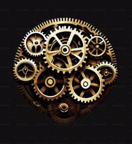 Steampunk Zahnräder